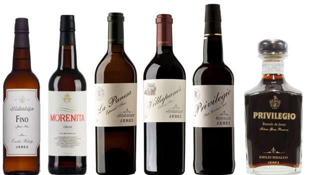 Emilio Hidalgo sherry range (Jerez)