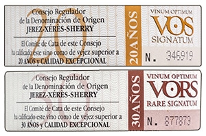 VOS VORS sherry