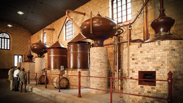 Brandy de Jerez - distillation