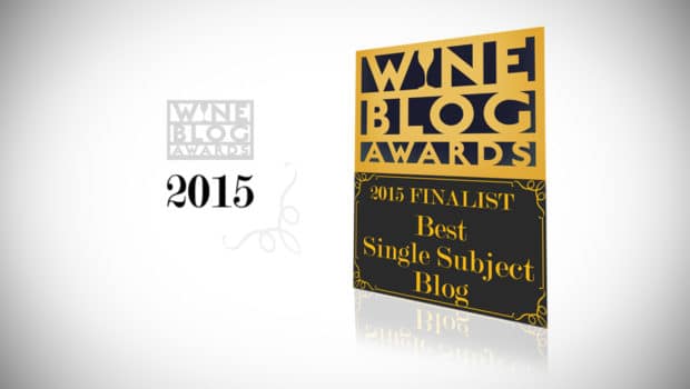 News: Wine Blog Awards 2015 finalist: Best Single Subject Blog