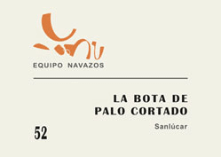 La Bota de Palo Cortado 52 - Sanlucar - Equipo Navazos