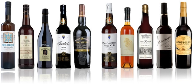 Sherry Twitter Tasting - line-up