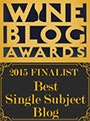 Wine Blog Awards 2015 Finalist