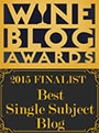 Wine Blog Awards 2015 Finalist