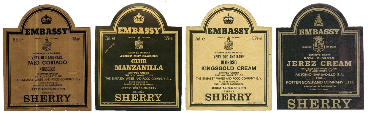 Embassy sherry - Barbadillo