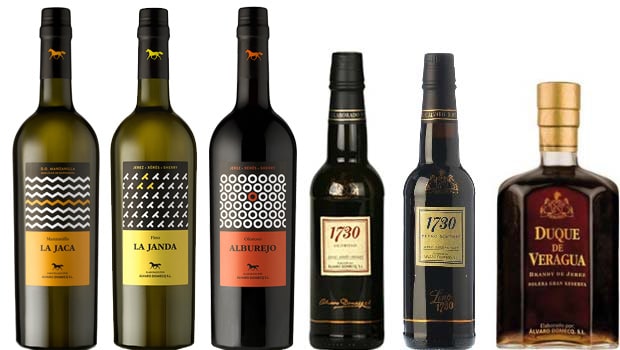 Álvaro Domecq sherry wines