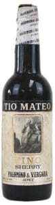 Tio Mateo Fino sherry