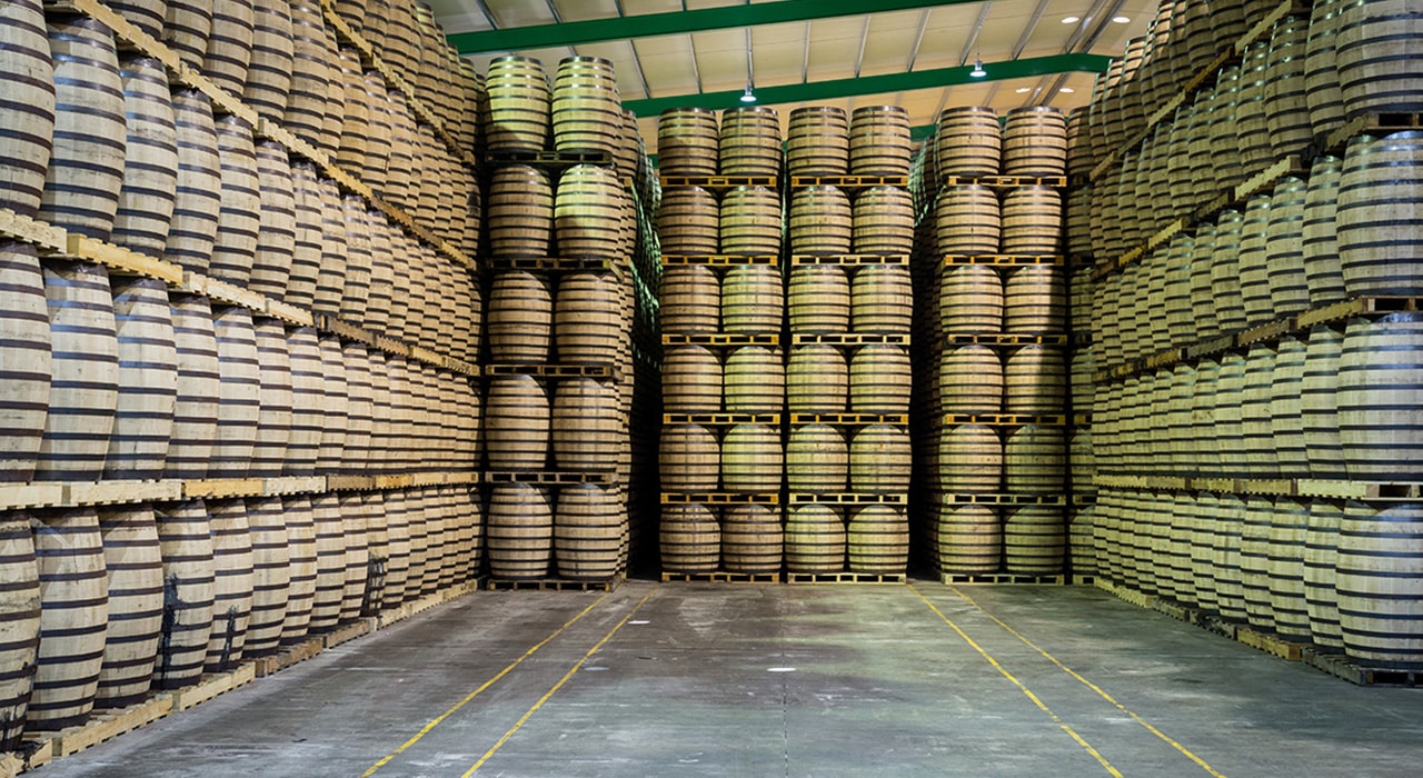 Sherry cask seasoning